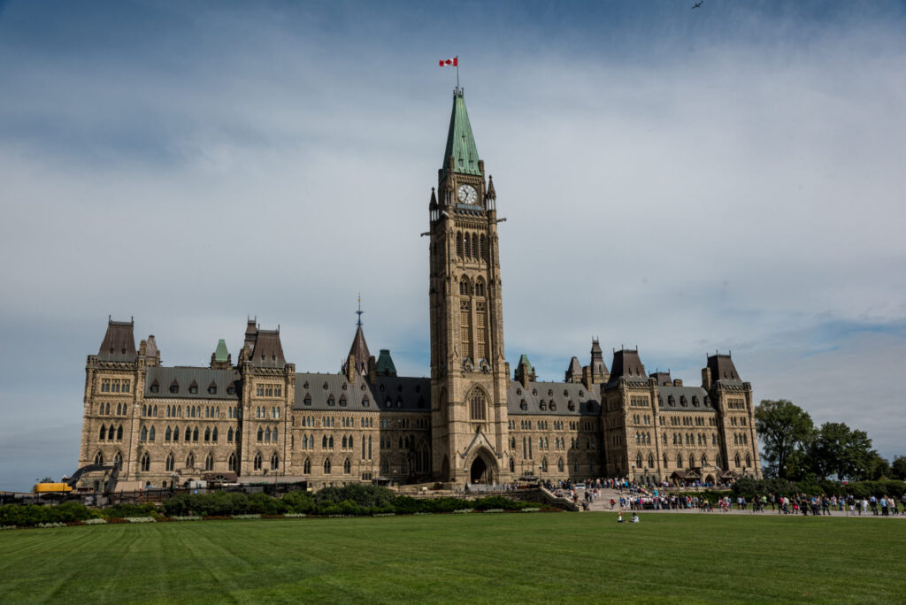 Federal Parliament Building of Canada; Ottawa, Ontario, Canada