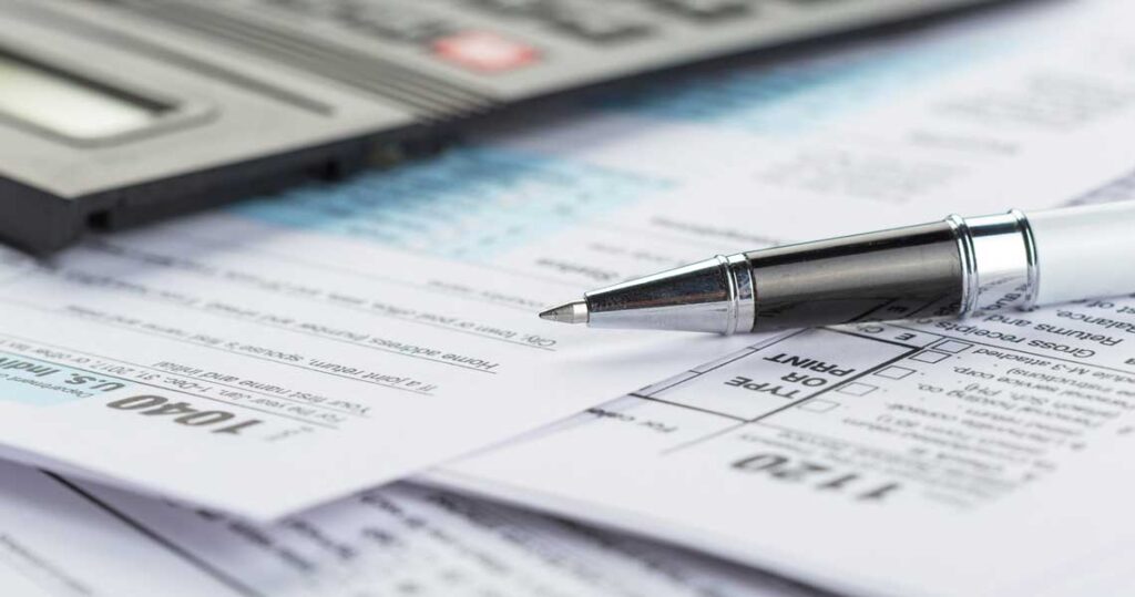 Canadian indirect tax forms paperwork